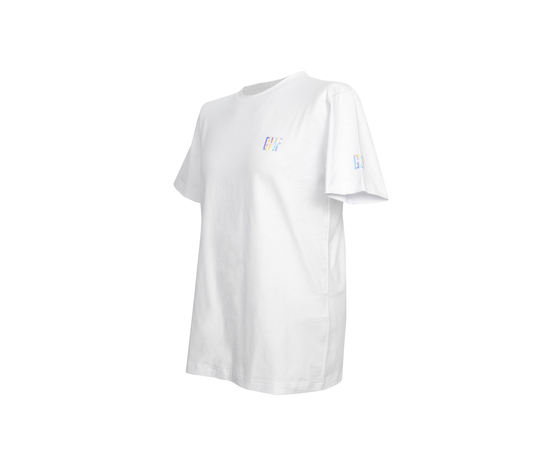 FragON - Holografic Logo Unisex T-shirt White, S