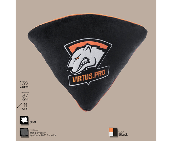 Virtus.pro - Almohada de felpa 40 cm