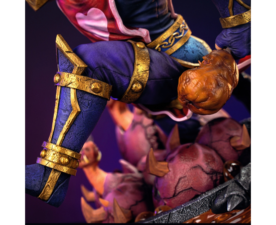 Statuetka HEX Collectibles Blizzard Hearthstone Leeroy Jenkins w skali 1/10