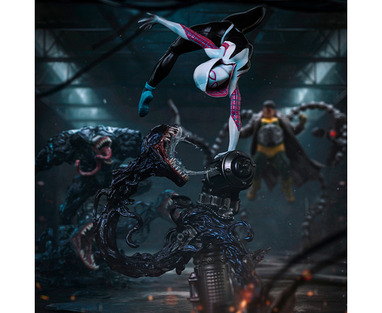 Iron Studios Spider-Man Vs Villains - Ghost-Spider Art Scale 1/10