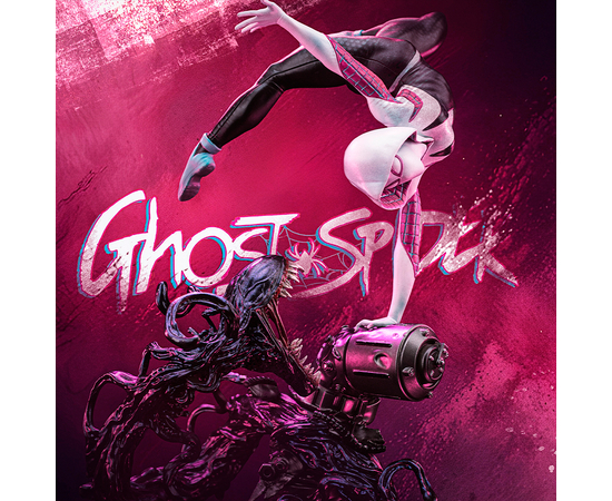 Iron Studios Spider-Man Vs Villains - Ghost-Spider Art Scale 1/10