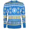 Jinx World of Warcraft - Alliance  Ugly Holiday Sweater Royal Blue, S