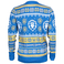 Brzydki sweter świąteczny Jinx World of Warcraft - Alliance, błękit królewski, 2XL