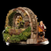 Weta Workshop Trilogia del Signore degli Anelli - Statua in edizione limitata di Bilbo Baggins a Bag End Scala 1/6