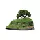 Weta Workshop Lord of the Rings - Bag End on the Hill Premium Environment