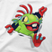 Jinx World of Warcraft - Camiseta Murloc Burst Premium Blanca, XL