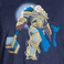 Jinx World of Warcraft - Crown Prince Premium T-shirt Vintage Navy, L