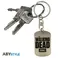 The Walking Dead - Dog tag logo Keychain Metal