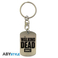 The Walking Dead - Portachiavi in metallo con logo Dog Tag