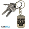 The Walking Dead - Portachiavi in metallo con logo Dog Tag