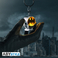 DC Comics - Μπρελόκ με σήμα νυχτερίδας Premium 3D