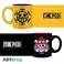 Abysse One Piece - Ace & Trafalgar Emblems Mug set, 110 ml
