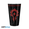 Abysse World of Warcraft - Confezione regalo Orda in vetro 400 ml, portachiavi in metallo, quaderno A6