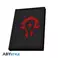 Abysse World of Warcraft - Horde Gift Box Glass 400 ml, Metal Keychain, A6 Notebook