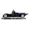 Iron Studios Batman - Animated Series Batman and Batmobile Statue Art Scale 1/10