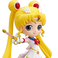 Bandai Banpresto Pretty Guardian Sailor Moon Eternal The Movie - Q Posket Super Sailor Moon Kaleidoscope Version Figura
