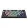Dark Project KD83A Negru / Cloud Grey - Gateron Cap Teal RGB (ENG/UA)