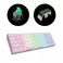 Dark Project KD68B Transparente - Blanco Pudding - G3MS Mech. RGB (ENG/UA)