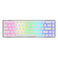 Dark Project KD68B Transparente - Blanco Pudding - G3MS Mech. RGB (ENG)
