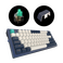 Dark Project / KD83A LTD Aluminum / Ivory & Navy Blue - Gateron Cap Teal RGB (ENG/UA)