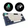 Dark Project / KD83A LTD Aluminum / Ivory & Navy Blue - Gateron Cap Teal RGB (ENG/UA)