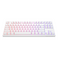 Dark Project One KD87A Weiß - Gateron Mech. Gelb RGB (ENG/UA)