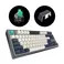 Dark Project / KD87B LTD Aluminum / Black & Cloud Grey - Gateron Cap Teal RGB (ENG)