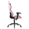 Herní židle FragON - řada 3X, bílá/červená