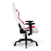 Herní židle FragON - řada 5X, bílá/červená