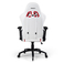 FragON Gaming Chair - Série 5X, blanc/rouge