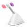 FragON - Věžová myš Bungee se 3 barevnými klipy, bílá