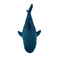 Plyšová hračka WP MERCHANDISE Žralok tyrkysový, 100 cm