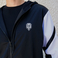 World of Tanks Mikina s kapucí na zip black&white, S