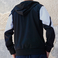 World of Tanks Mikina s kapucí na zip black&white, S