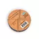 Set of decorative felt pads WP MERCHANDISE 11 cm