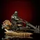 Iron Studios The Mandalorian - On Speederbike Statue Deluxe Art Scale 1/10