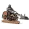 Iron Studios The Mandalorian - On Speederbike Statue Deluxe Art Scale 1/10