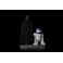 Iron Studios Il Mandaloriano - Statua di Luke Skywalker, R2-D2 e Grogu Legacy Replica 1/4