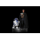 Iron Studios Il Mandaloriano - Statua di Luke Skywalker, R2-D2 e Grogu Legacy Replica 1/4