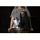 Iron Studios Il Mandaloriano - Statua di Luke Skywalker, R2-D2 e Grogu Legacy Replica 1/4