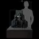 Iron Studios Star Wars - Darth Vader on Throne Legacy Replica 1/4