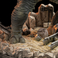 Iron Studios Star Wars - Boba Fett & Rancor Statue Demi Maßstab 1/20
