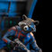 Iron Studios Guardians of the Galaxy: Vol 3 - Rocket Racoon Statue Kunst Maßstab 1/10