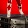 Iron Studios Power Rangers - Estatua Ranger Rojo Arte Escala 1/10