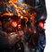 PureArts Terminator - Máscara Artística T-800 Dañada en Batalla Edición Limitada Réplica 1/1