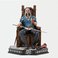 PureArts The Witcher 3 : Wild Hunt - Statue de Geralt à l'échelle 1/6