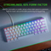 Tastiera da gioco Razer Huntsman Mini - Chroma RGB (Bianco Mercurio | Layout USA)