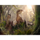 Iron Studios Jurassic Park - Solo i due raptor Statua Delux Art Scale 1/10