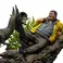 Iron Studios Jurassic Park - Dennis Nedry meets the Dilophosaurus Statue Deluxe Art Scale 1/10