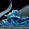 Iron Studios Jurský svět - Mosasaurus Statue Icons